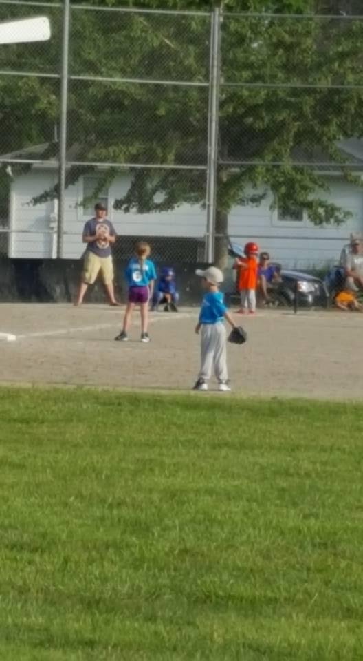 Now he's catching!