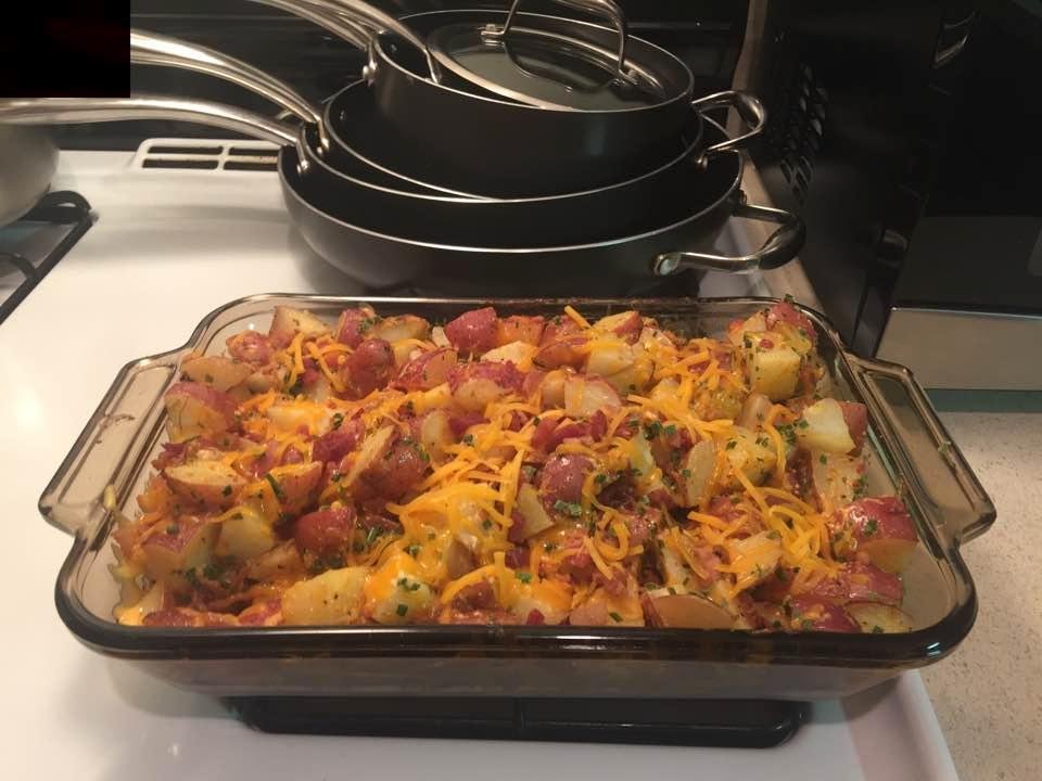 Cheddar Ranch Potatoes ya'll