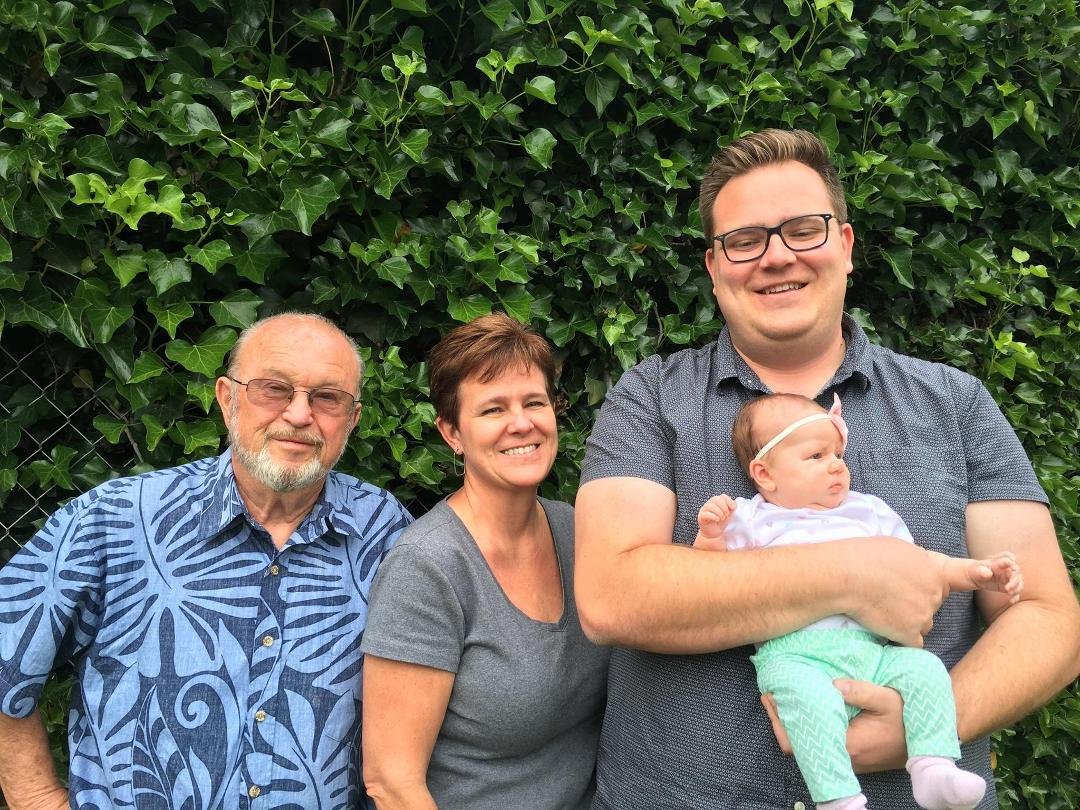 Four generations with Aria Bay the newest addition