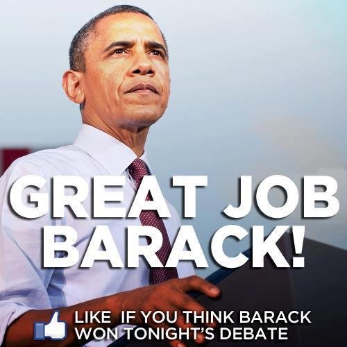 Congratulation Mr. President....nice to see your spine and correcting all the Romney's lies.