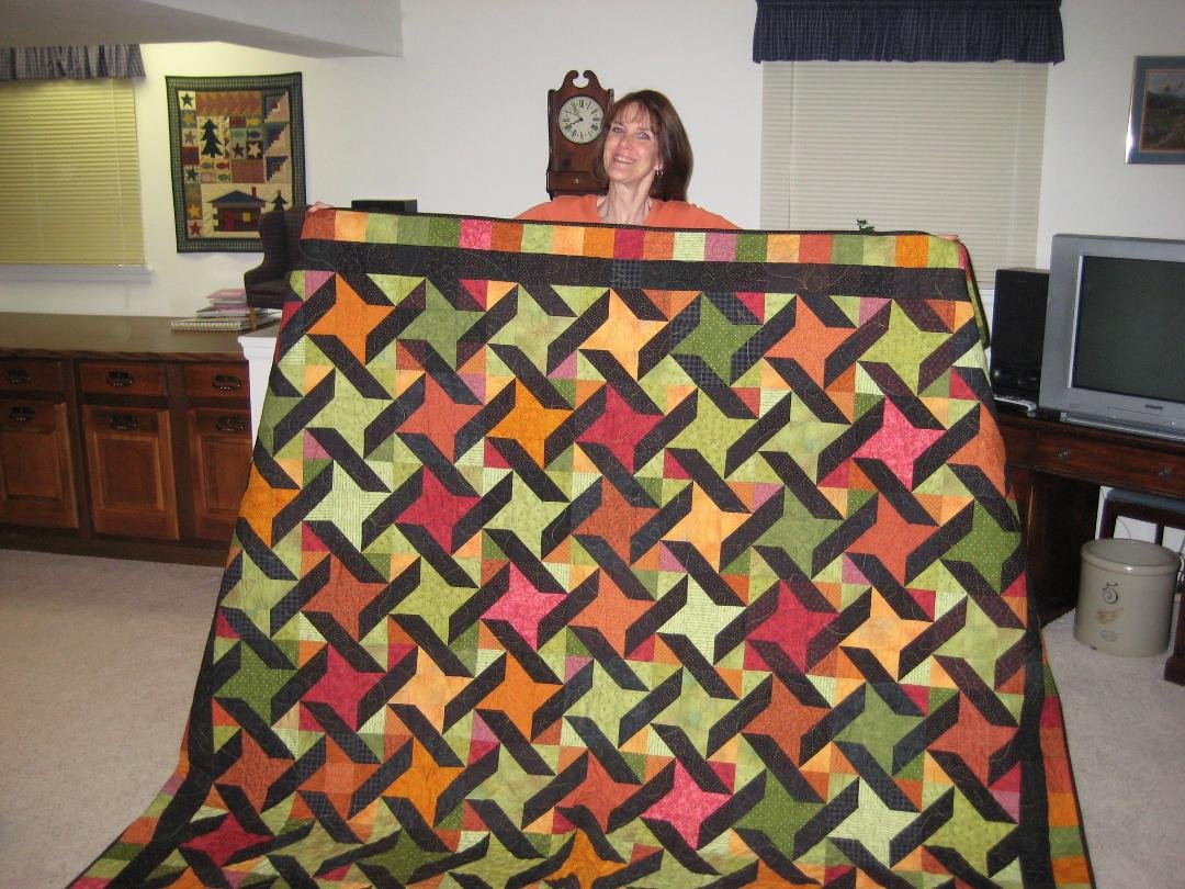 Time to get back to quilting again....I really miss it..