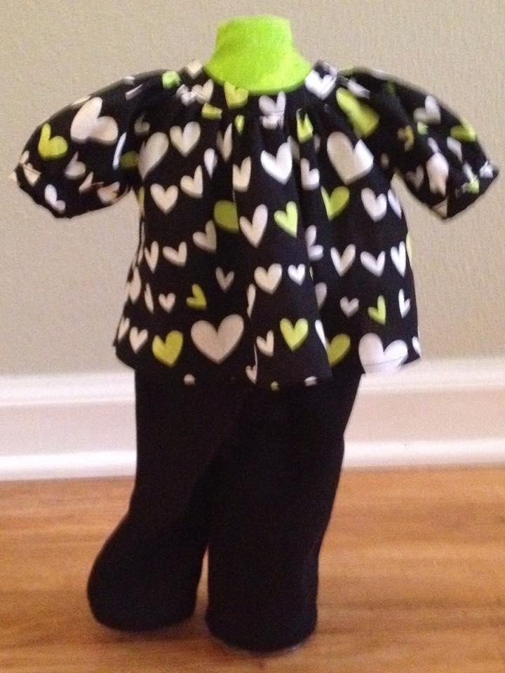 Available now $15
top and pants