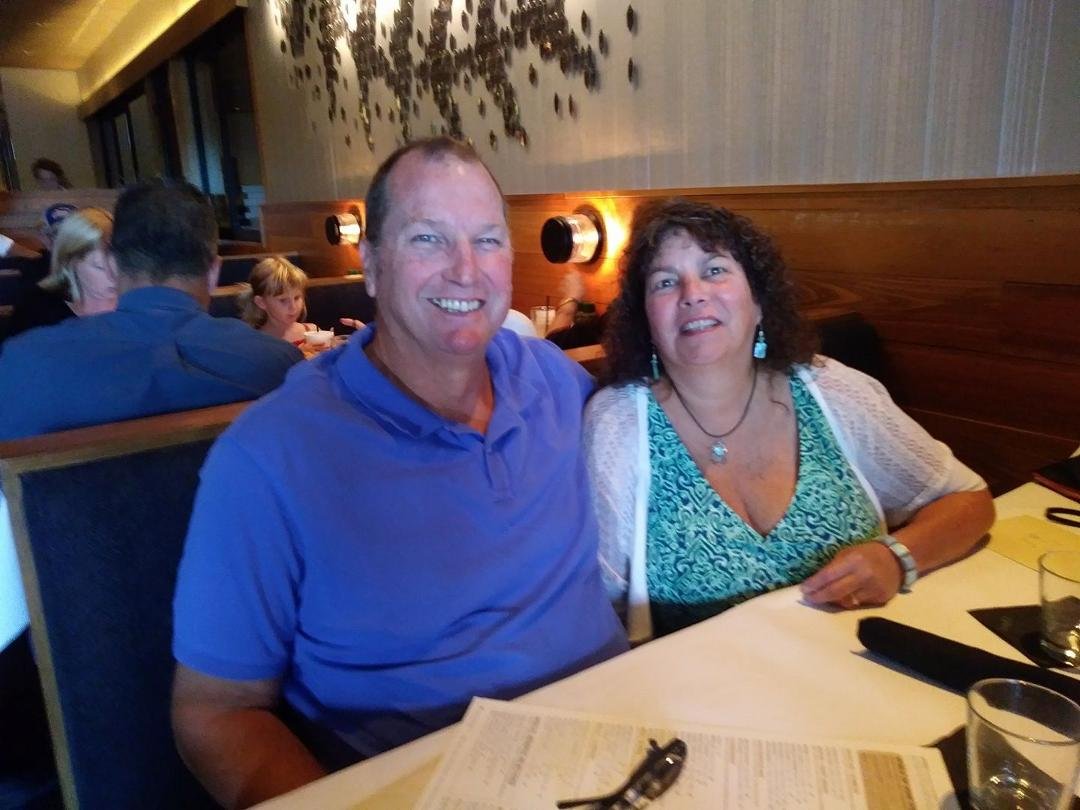 Celebrating 27 years of wedded bliss @ Bonefish Grill