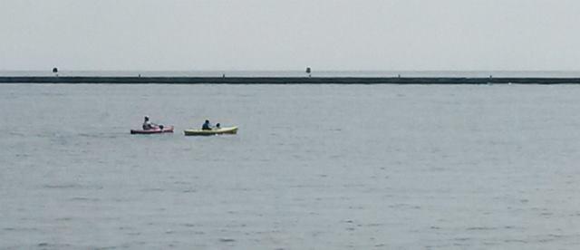 Stephen Strommer's album, Kayaking Frankfort Harbor