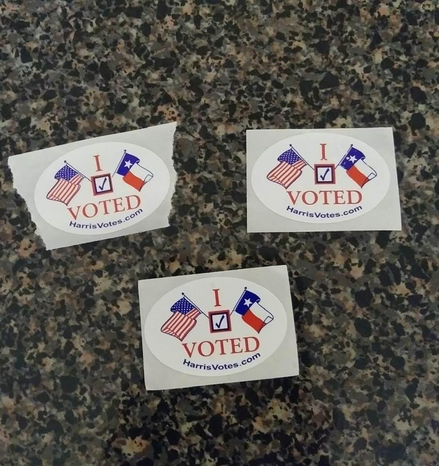 Three MacKellars in this house have done their patriotic duty!