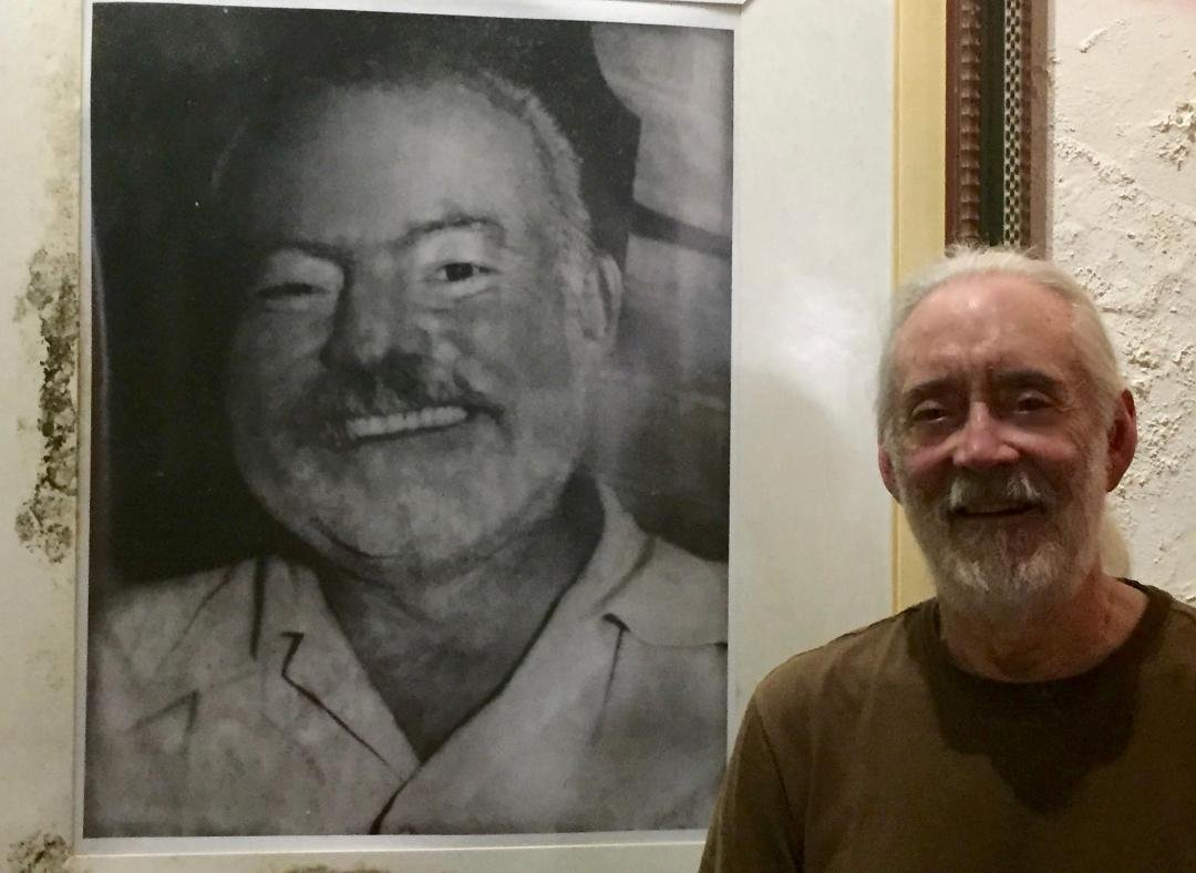 Visiting my old friend Ernest in Havana