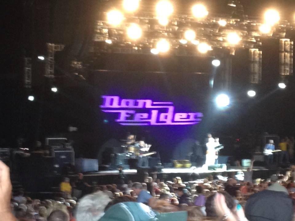After this pic Tommy Shaw joined Don Felder in singing Hotel California, awesome!! Thanks Keith. Emily, Wayne, Dan and Amanda!!