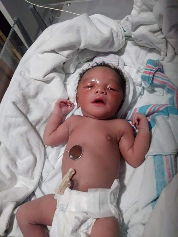 Hello everyone help me welcome my new edition baby James to the family my brother's first baby