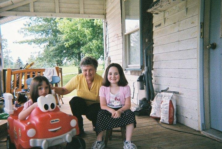 William Hatcher's album, trip up to see grandkids