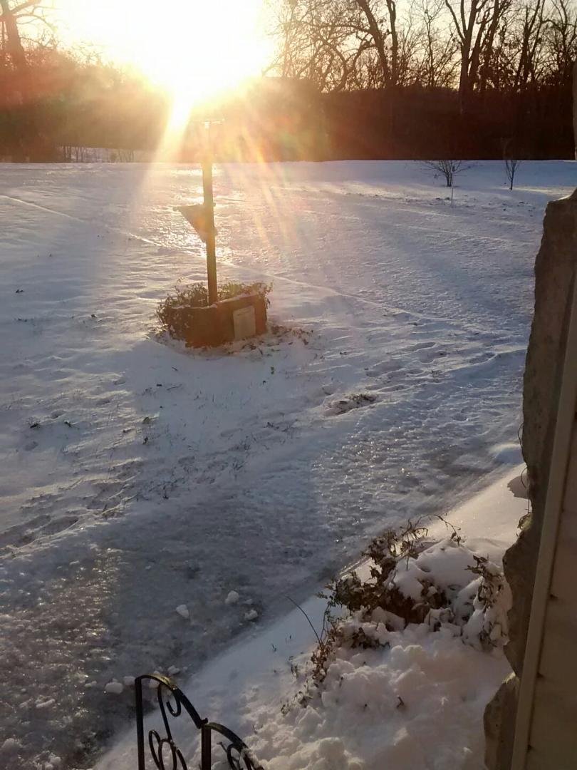 It is beautiful, but be careful. It's all ice
