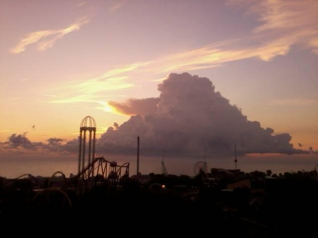 Gerald Scott's album, Storm moving in on Lake Erie