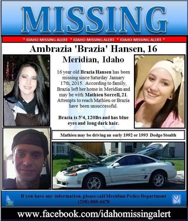 K fb let's find and bring her home