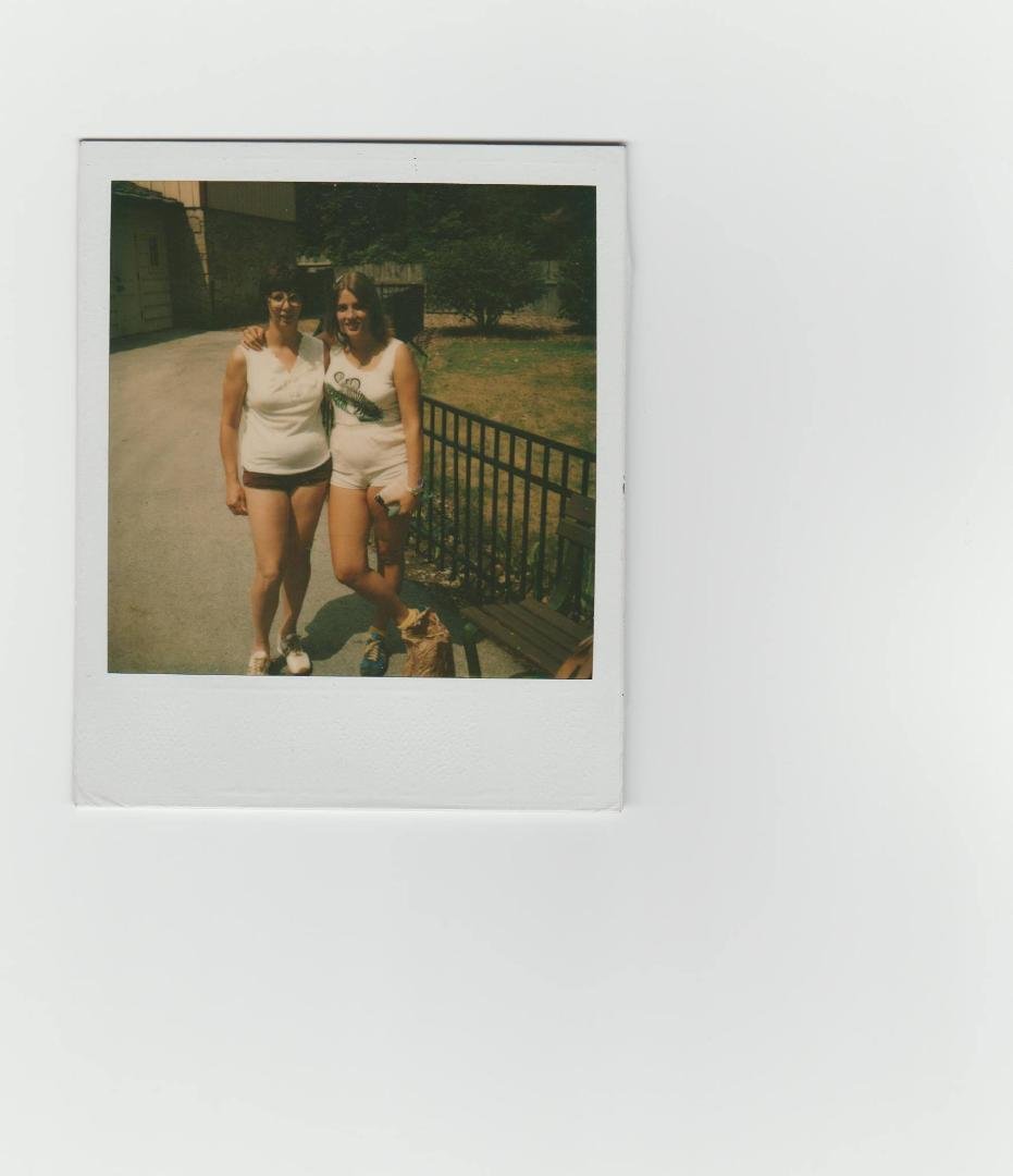 Mom and I at Cedar Point 1982