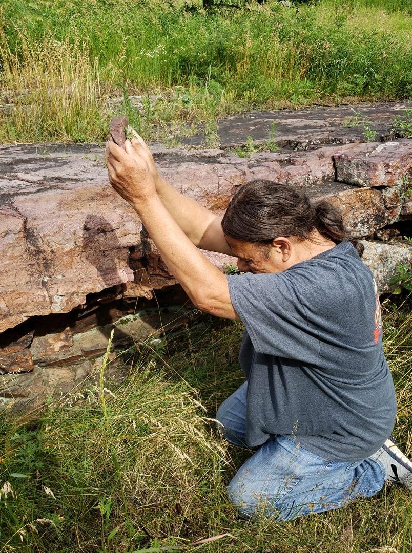 Found my ancestors at pipestone bring good medicine home
A ho
Tewa