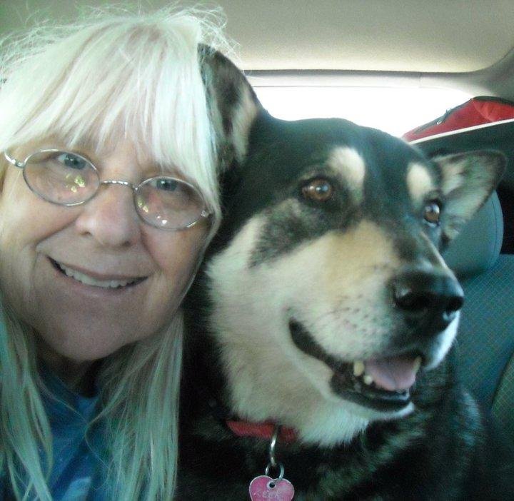Me and the sweet pup Zeek