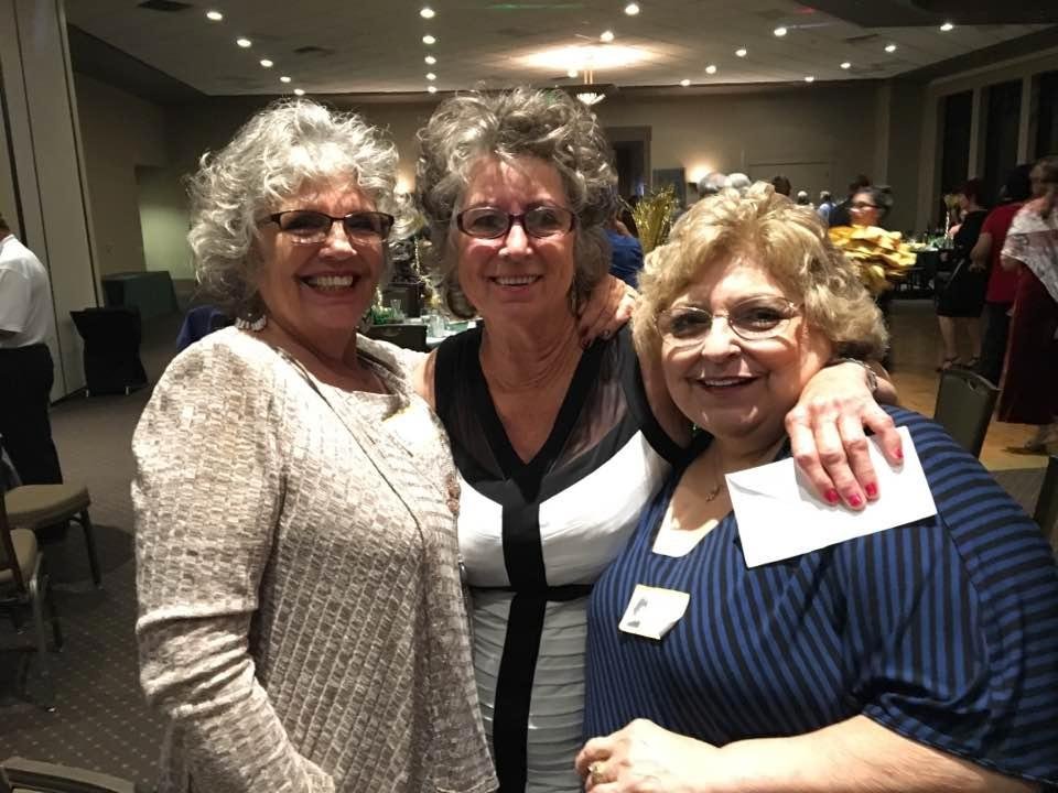 Cissy, Linda and myself, loving our continued forever friendship. Happy 50rh reunion ❤️