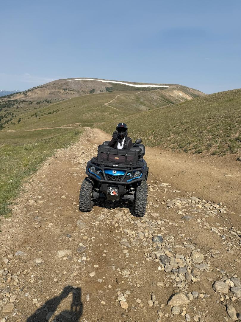 Very nice wide trails on both Mosquito and Weston Passes.