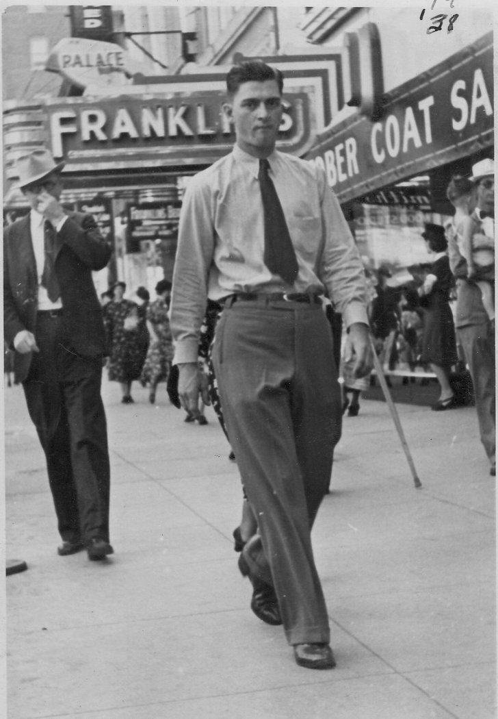 My father died this day in 1988. He was only 73. This was taken in San Antonio by a street vendor and he was given a ticket and several days later got this pic. I think this was taken in 1941 before my parents married in 19