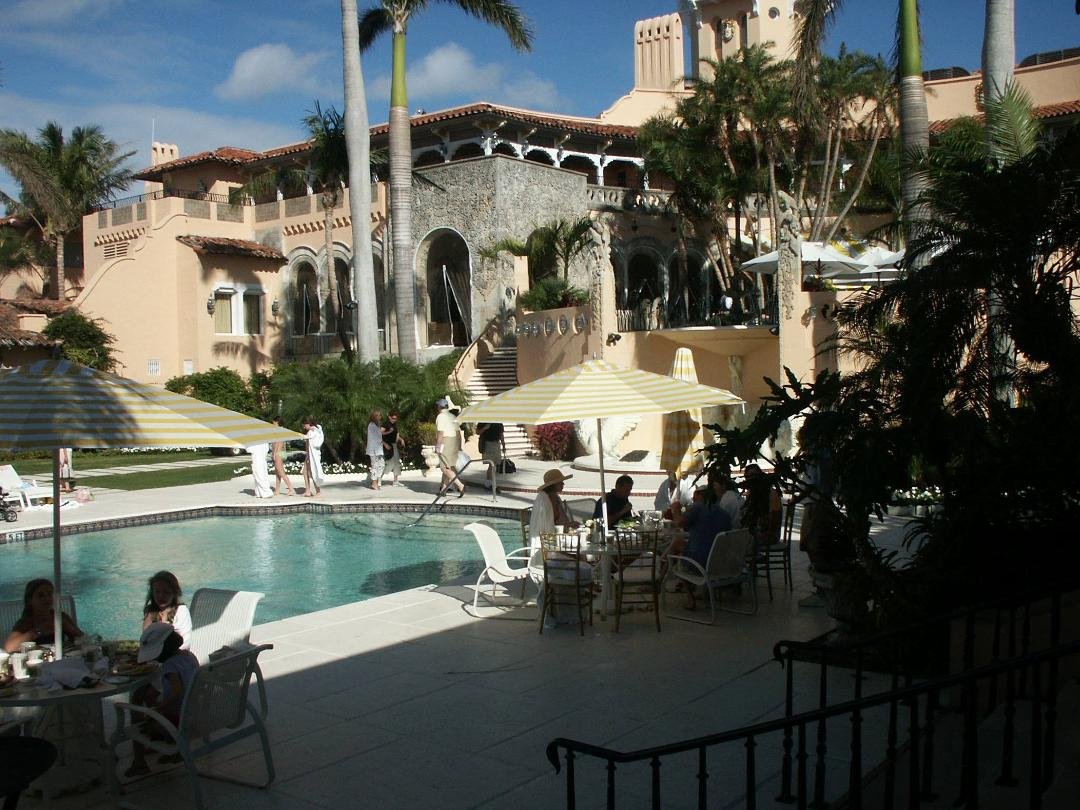 Party at Trump's Palm Beach house Mar-A-Lago.