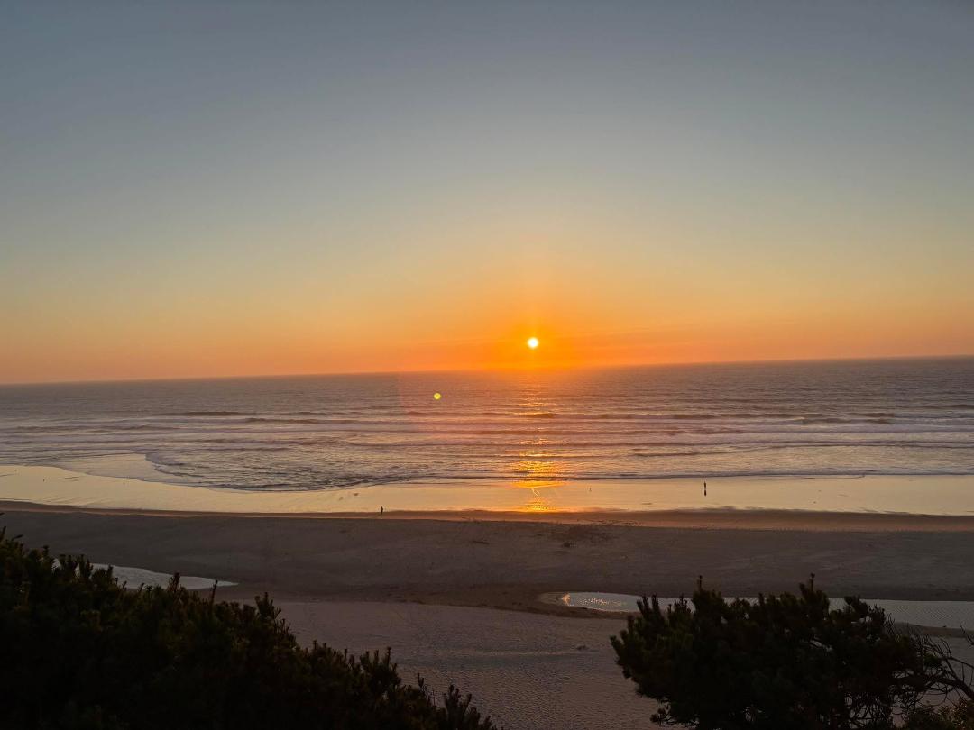 Sunset tonight in Lincoln City