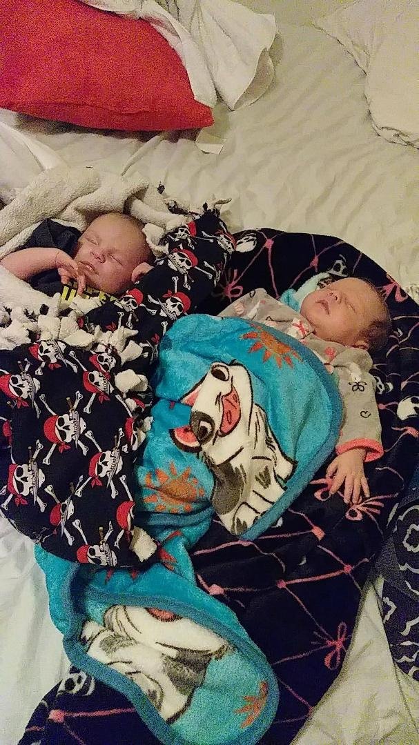 Our new great grand babies,Joseph (Joey) and Alexandria (Alex) Both of our Grand children Mariah & Jaylynn blesed us and they are handsome and beautiful
We are so blessed and I'm a very proud great grandpa.I love you so v