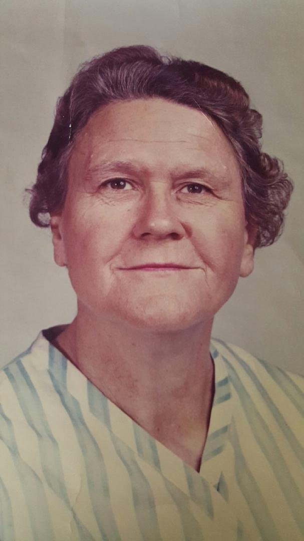 This is the only picture I have of Granny. October 1969 is the date on the back..Travis Hall Patrice Hall Allen