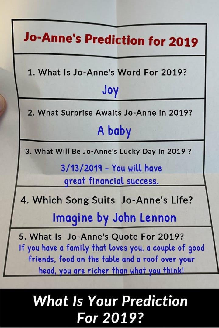 The baby is actually two grand-babies (one is here already) and I'm too religious for "Imagine" to suit me. All in all, not bad. JOY! Yes, indeed.
