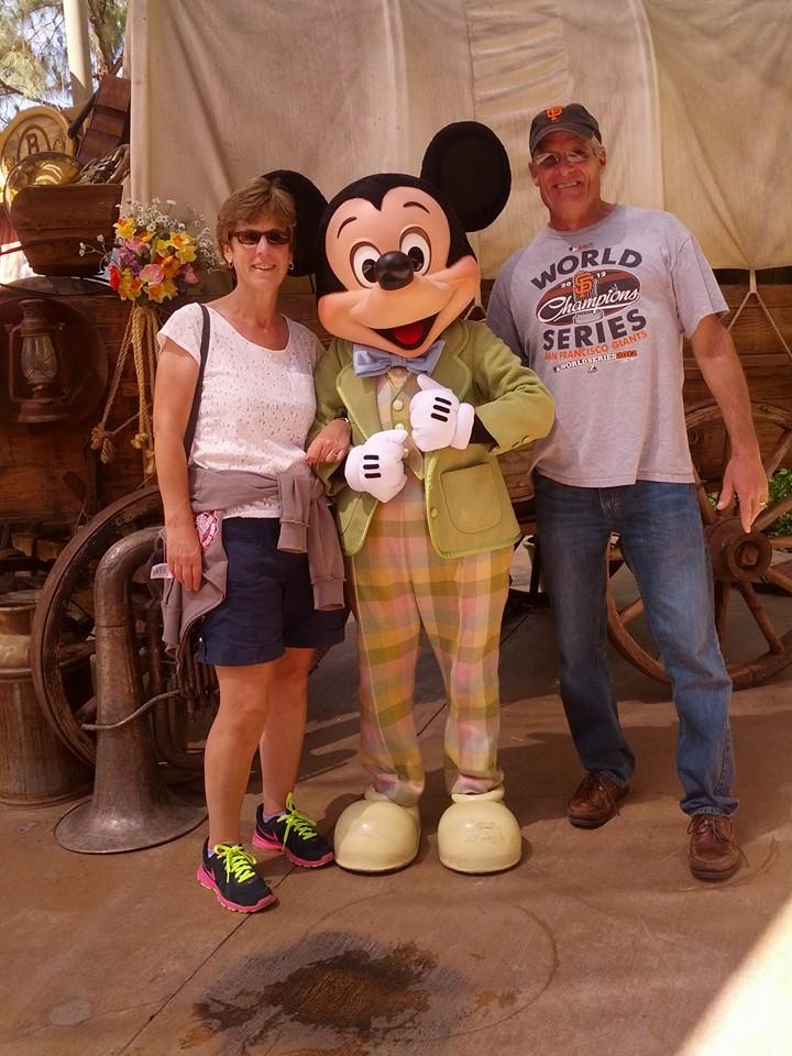 Love of Spouse Challenge day 2! Disneyland, April 2015. We challenge George Rhoderick and Cindie Wilson Rhoderick to keep up with us!