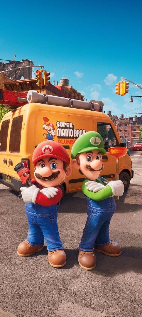 Super Mario Bros movie was an incredible. Enjoy myself with my bro. Everything was on point and accurate to all mario fans, purist and gamers. #herewegoooo #supermariobros #mariofan
