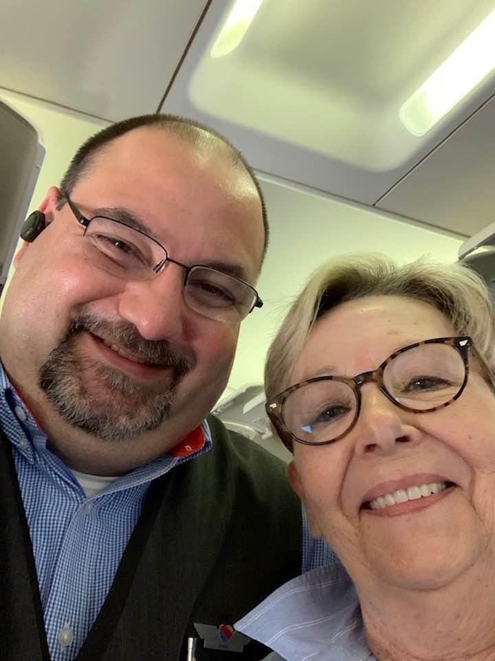 Southwest’s friendliest steward!!!