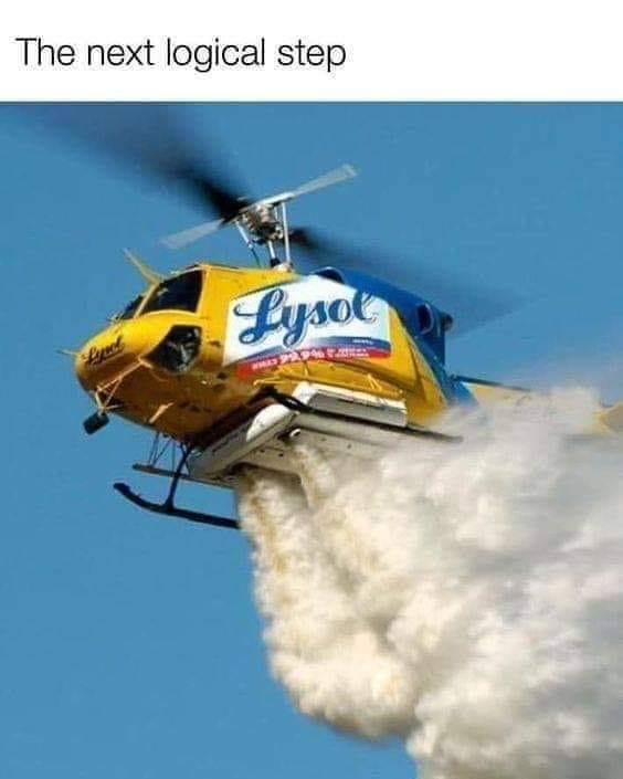Carol Domer, this is why you can't find Lysol on the grocery shelves.