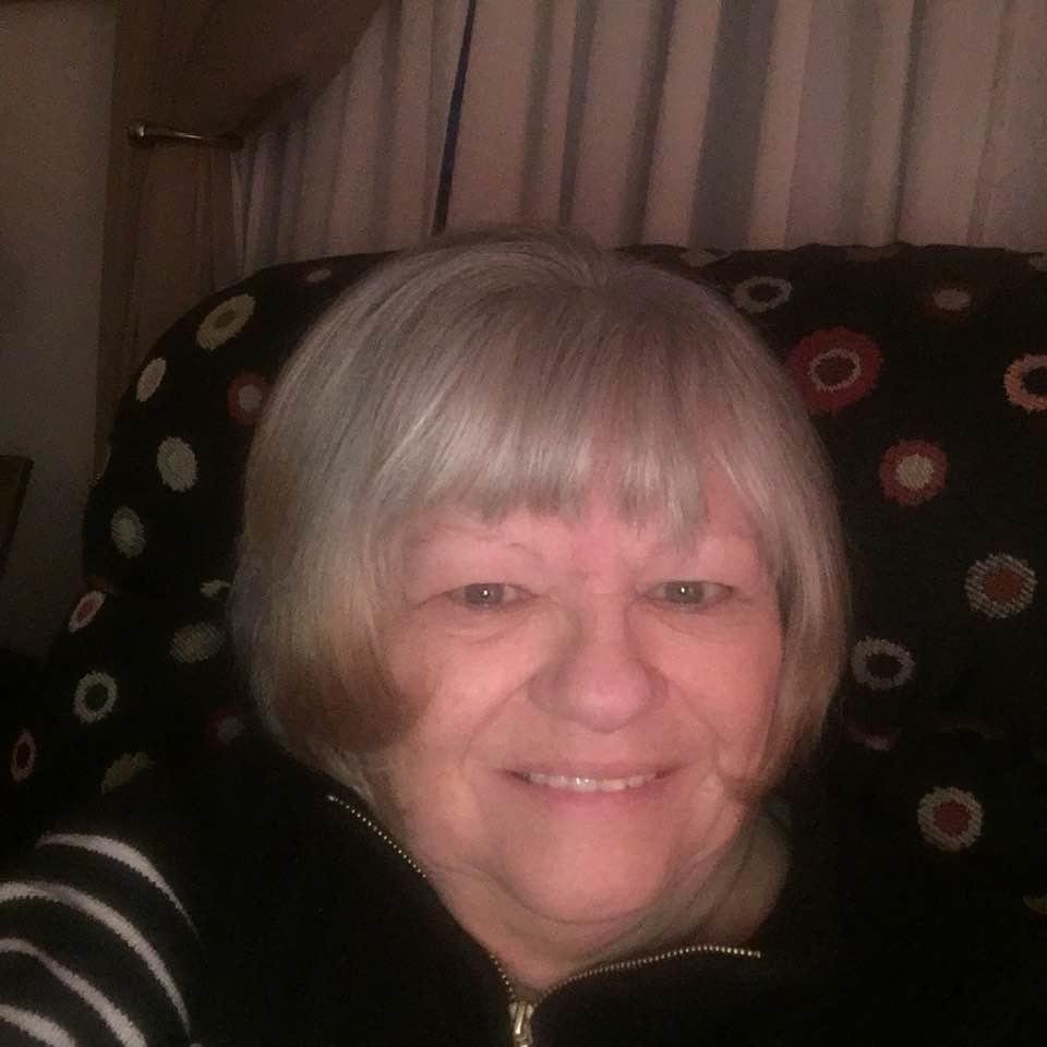 A new photo showing my mostly gray hair