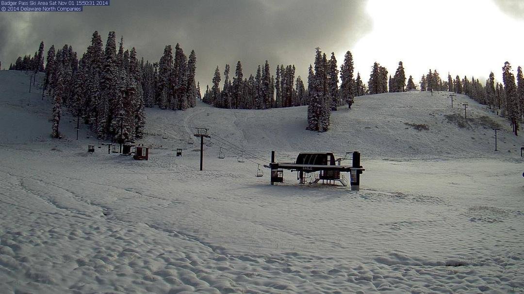 November 1st at Badger Pass Ski Area...where Pearl learned to down hill and cross country... just like her Aunt Michelle did 28 years ago..."On the high mountains of Israel will I plant it, and it shall shoot forth into bra