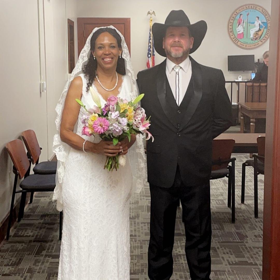 My life, my friend, my love, my soulmate, now my wife for life. God is great
