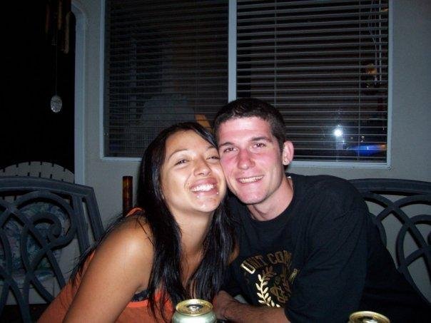 My daughter Natasha and her boyfriend David