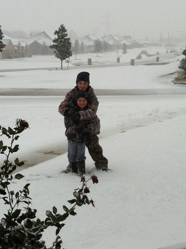 My nephews in Rockwall