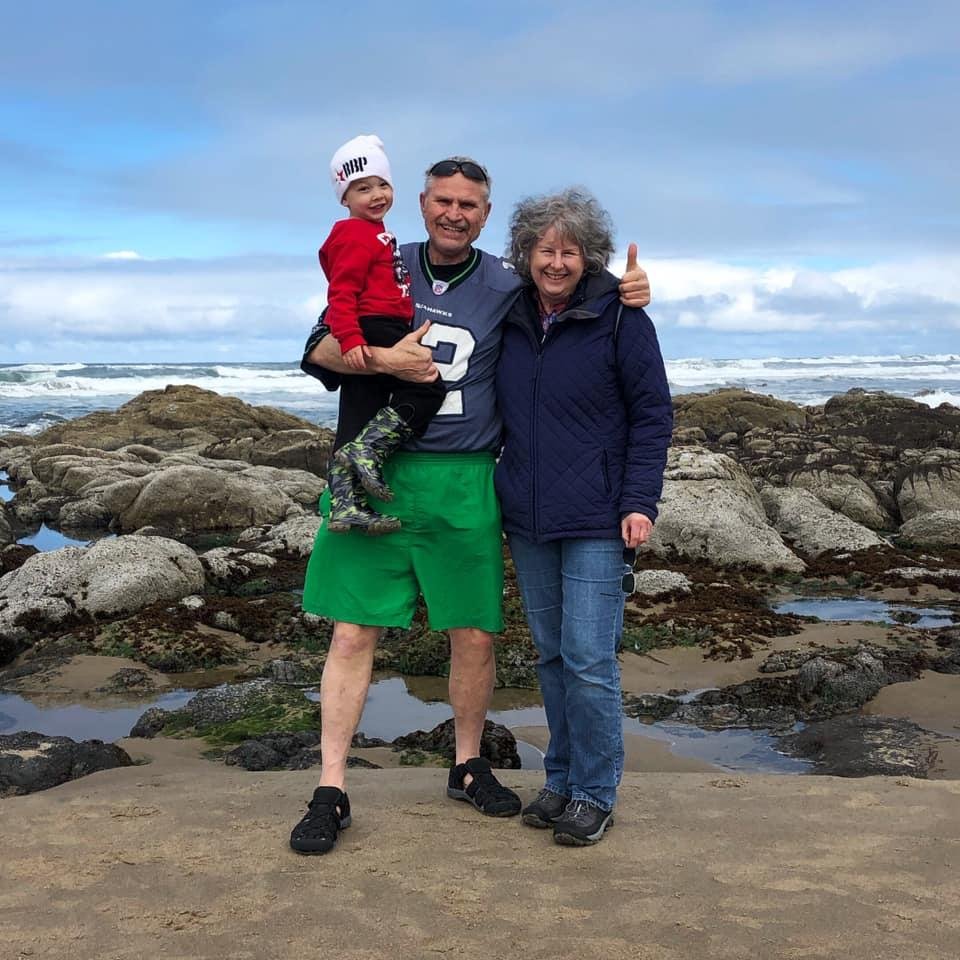 Sue & my 39th Wedding Anniversary (04/12/2019)
in Lincoln City, Oregon at the beach with grandson Colton!
Totally awesome!