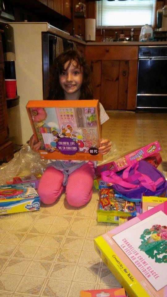 She could not stop screaming I have the best uncles ever.