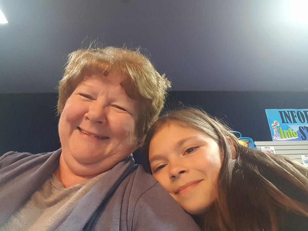 Me and my granddaughter