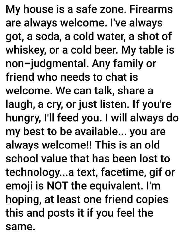 Taken from a friend of a friend...

And never truer!
