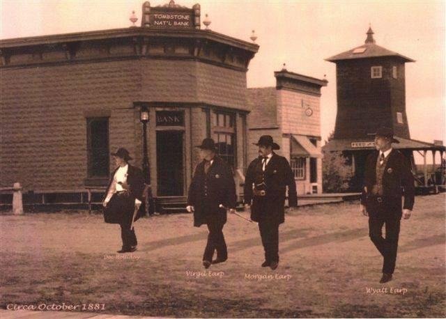 Throw Back Thursday - Just before the famous gunfight.