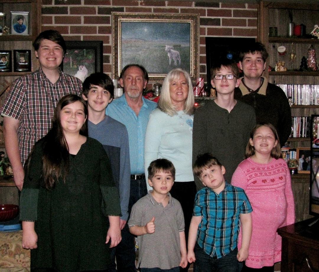 With the grandchildren
