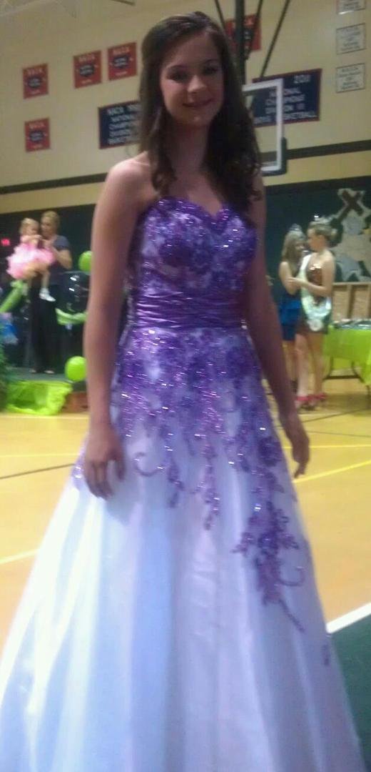 This is my gorgeous and outstanding granddaughter who was competing in one of many beauty pageants.