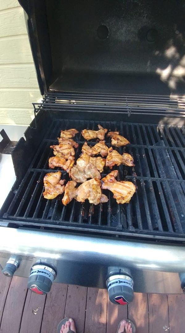 Bbq some chicken tonight.