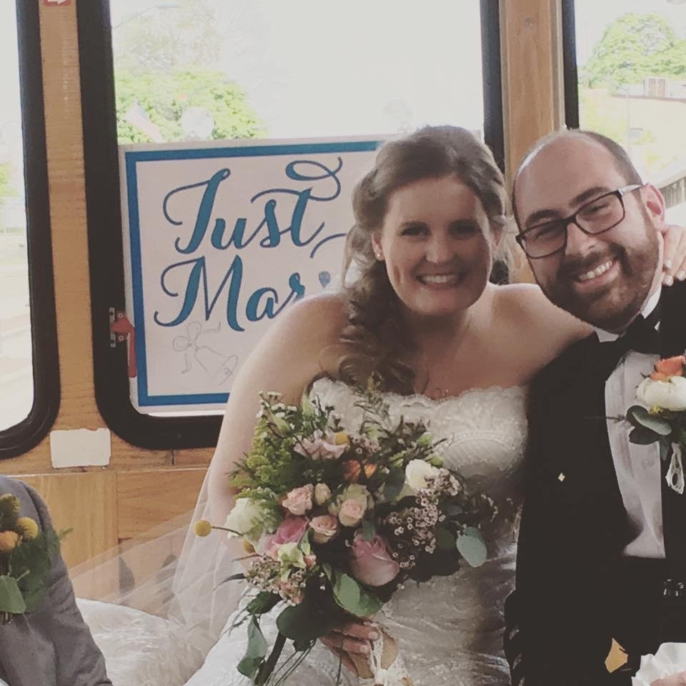 Announcing Mr & Mrs Jeffrey John Noble, married May 7, 2016