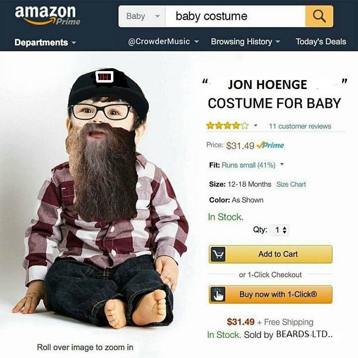 Its that time of year again !!!
For those of you that do Halloween here's the perfect costume for your little one ..
. The official Worshipster get up !!!