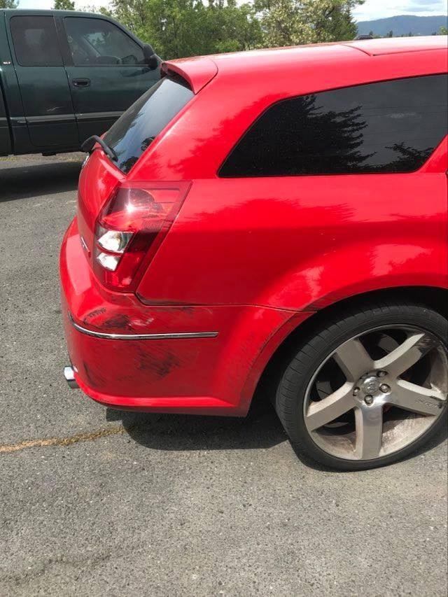 This is a plea 😉 My SRT8 Magnum was rear ended this week. The damage is minor, however the body shop is having a heck of a time finding the trim piece for the right rear bumper. Does anyone have a line on such a thing. It