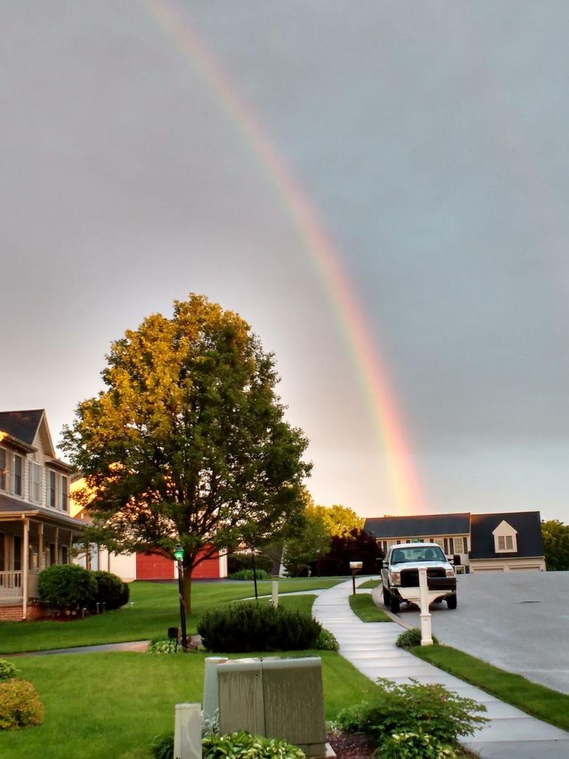 Walked outside just now to this!!!