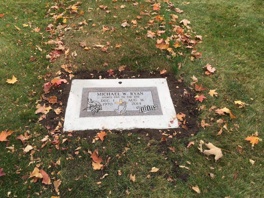 Michael W Ryan 
They put the stone in today.
It looks nice but now it seems to real now.