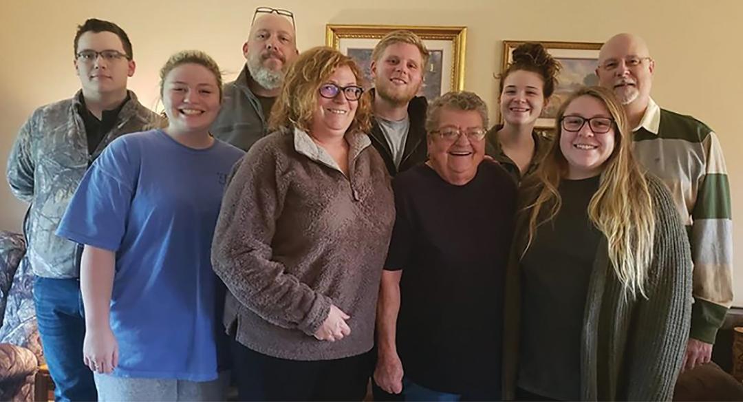 We celebrated Jane's Mom's (Judy's) 75th birthday and had an early Thanksgiving celebration in Pennsylvania this past week.. Here is the clan-- Front row-- Kellyn Morris, Jane Wick, Judy Bennett, Ali von Lewinski. Back row